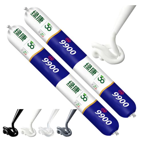 9900 Sealant Waterproof, Silicone Waterproof Sealant 9900 (White,2Pcs) - color: White, size: 2Pcs