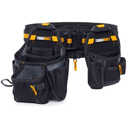 ToughBuilt ClipTech - 3-Piece Handyman Tool Belt Set, TB-CT-111-CP - size: Handyman Work Belt