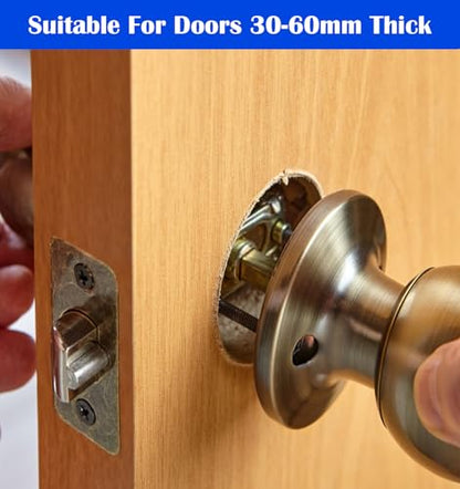 10Set Cabinet Knob Screws, Adjustable M4 Door Handle Screws Bolt & Sleeves