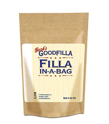 GoodFIlla White, 12 oz, Wood and Grain Filler Powder, Stainable, Paintable, Sandable, Versatile | Zero Waste - color: White, size: 12oz