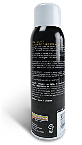 Fuller Brush Duster Spray – 15.5 oz Multi Surface Dust Removing Sprayer - Safe Household Cleaning for Floors, Furniture, Blinds & Car Interiors (Pack of 1) - size: 1 Pack