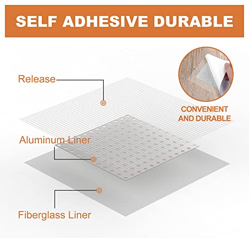 Boncart Self-Adhesive Drywall Repair Patch Kit, 2, 4, 6, 8 Inch - style: Wall Patch 2/4/6/8inch x2