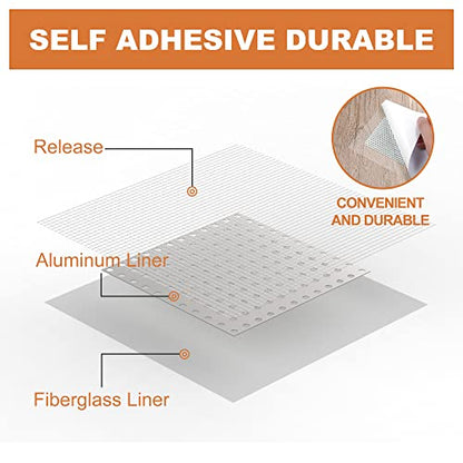 Boncart Self-Adhesive Drywall Repair Patch Kit, 2, 4, 6, 8 Inch - style: Wall Patch 2/4/6/8inch x2