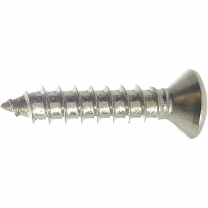 #14 x 2 Oval Head Sheet Metal Screws, Phillips Drive, Stainless Steel 18-8, Full Thread, Bright Finish, Self-Tapping, Quantity 25 By Fastenere - size: #14 x 2" (25 Pack)