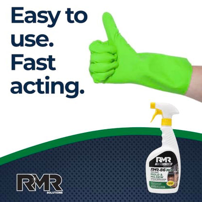 RMR-86 Pro Contractor Grade Stain Remover Cleaning Solution, Professional Quality Formula, 32 Oz - size: 32 Fl Oz