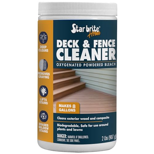 STAR BRITE Home Deck & Fence Cleaner, Oxygenated Bleach