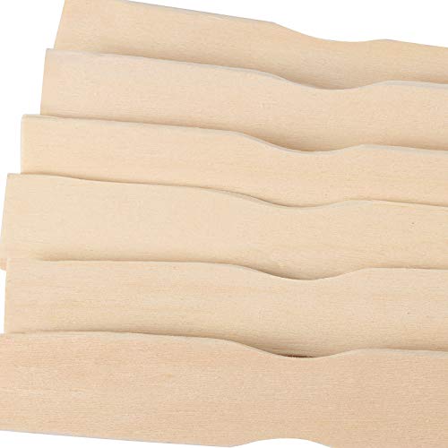 ZOENHOU 100 PCS 14 Inch Paint Sticks, Premium Wooden Paint Stir Waxing Mixing Sticks Bulk for Crafts Painting Crafting Resin Wood Paddle Hobby Projects Garden - size: 100PCS 14Inch