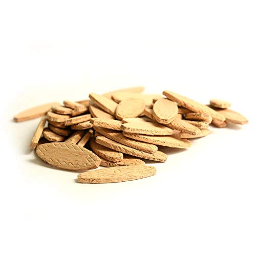Big Horn 14207#0, 10, 20 Beech Wood Joining Biscuits Set - 50 Pcs Each Size