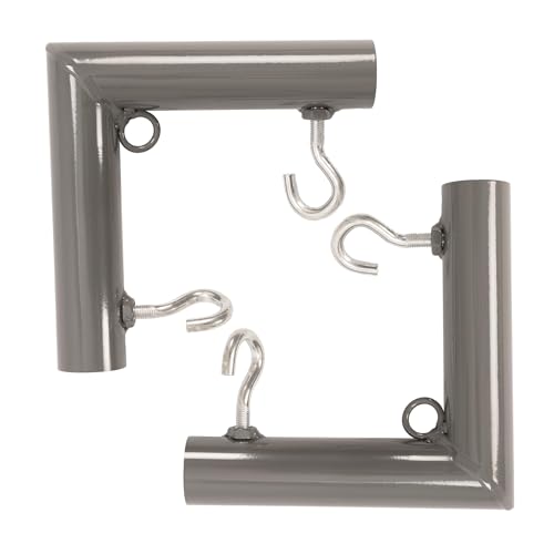 Golf Frame 1-3/8 in Corner Kit Triple Corner Bracket Powder Coated