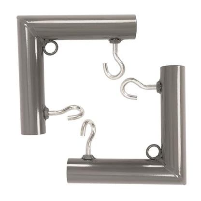 Golf Frame 1-3/8 in Corner Kit Triple Corner Bracket Powder Coated