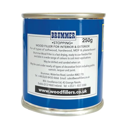 Brummer Wood Filler Light Oak 250g