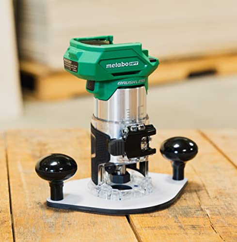 Woodhaven 8381 2" Bit Hole Baseplate, for Metabo HPT, 7mm thick - size: Metabo
