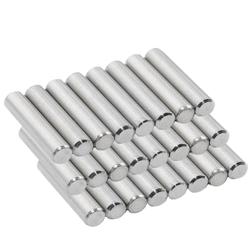 24Pcs 4mm x 20mm / 5/32 Inch x 0.79 Inch Shelf Pegs, Shelf Pins - size: M4 x 20mm