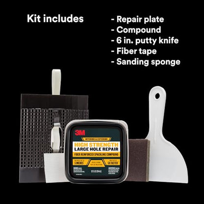 3M High Strength Large Hole Repair Kit