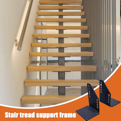 DIY Floating Stair Riser Brackets, 1 Piece