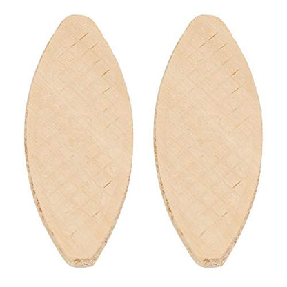 Hilitand 100pcs Wood Joining Biscuits Wood Board Docking Tool Joiner Accessories 0# 10# 20#(10#)