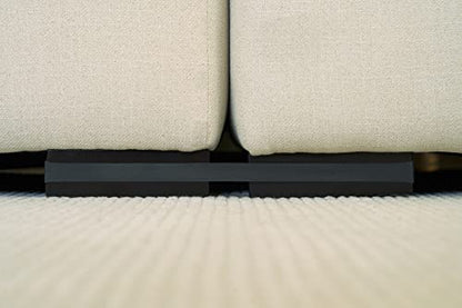 Couch Clamp Sectional Connectors (4 Pack) – Keep Cushions from Sliding, Easy Install Straps, Universal Fit for Modular Couches – Prevent Floor Scratches - style: Original