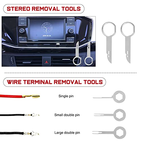 Nilight 19Pcs Auto Trim Removal Tool Set - color: Blue, size: 19Pcs