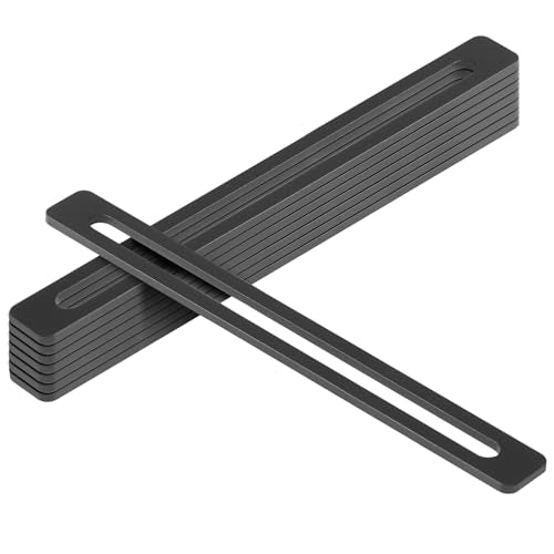 8 Pack 12" x 1" Slotted Mending Plates - size: 12" x 1"