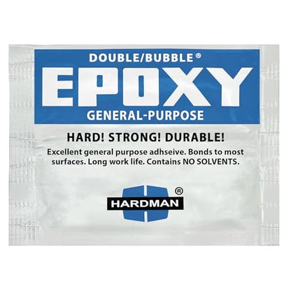 Hardman Double Bubble Blue General-Purpose, Slow-Setting Epoxy - 04005 (10 Pack)