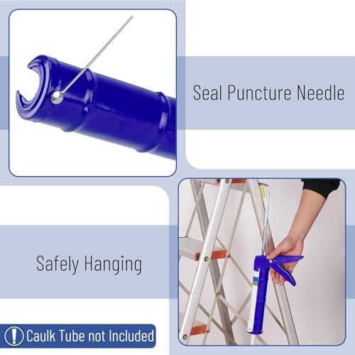 Caulking Gun，Smooths No-drip Silicone and Caulking Tools