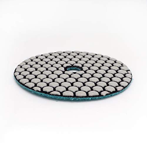 DT-DIATOOL Dry Diamond Polishing Pads 4 Inch Grit 1500, 8 Pieces