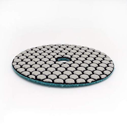 DT-DIATOOL Dry Diamond Polishing Pads 4 Inch Grit 1500, 8 Pieces