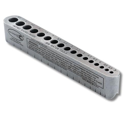 The Original V-DrillGuide®! Big Gator Tools MDG1000NP Metric Drill Guide (3-9.5mm)