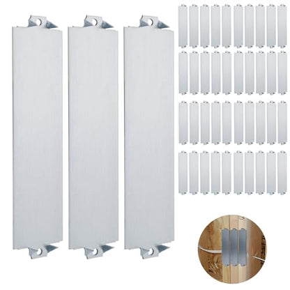 40 Pack Nail Plates for Wood Studs, Cable Protector Plate for Wood Studs, 1.5 x 6 Inch Nail Plates Electrical - size: 6 Inch-40Pcs