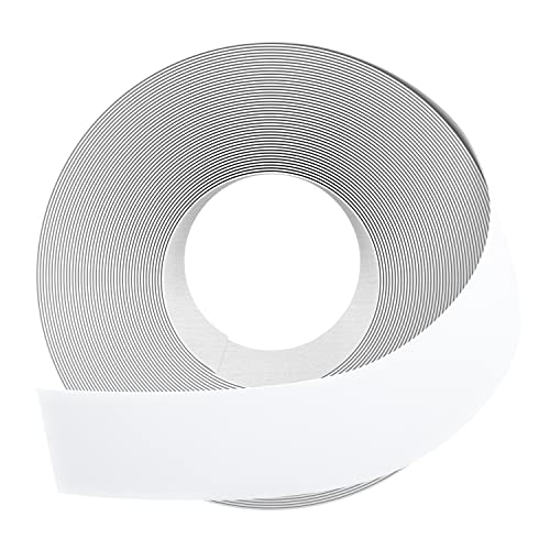 GSCIT Club White Melamine Edge Banding, 1 1/2 inch x 500ft Edge Banding with Hot Melt Adhesive Pre-glued Cabinet Edge Banding Flexible White Veneer Edging for Plywood Furniture Table - color: White, size: 1 1/2"x 500ft