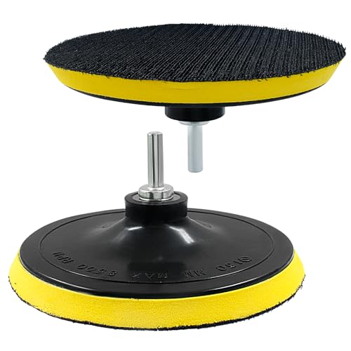 Luomorgo 6 Inch Hook & Loop Backing Pad Orbital Sander Polisher - style: 6 Inch