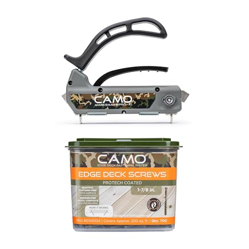 CAMO Marksman PRO-X1 Deck Board Tool and 1-7/8" Edge Screws KIT - style: Marksman Pro-X1 with Fasteners