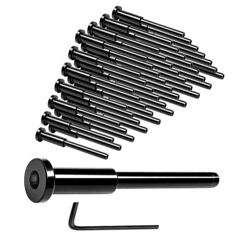 50-Pack 1/8" T316 Black Stainless Steel Invisible Cable Railing Kit
