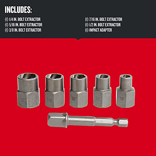 CRAFTSMAN Screw Extractor, 6Piece Set (CMAT136)