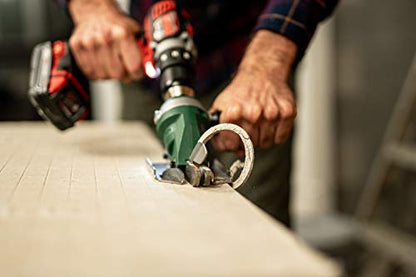 PacTool Snapper Shear Pro - Fiber Cement Cutting Tool for Siding Pros - style: Universal Shear Head / Attaches to any drill