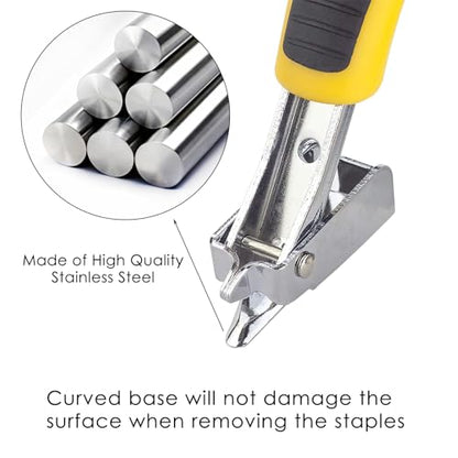 Upholstery Staple Remover, Construction Staple Remover Tool - color: Red