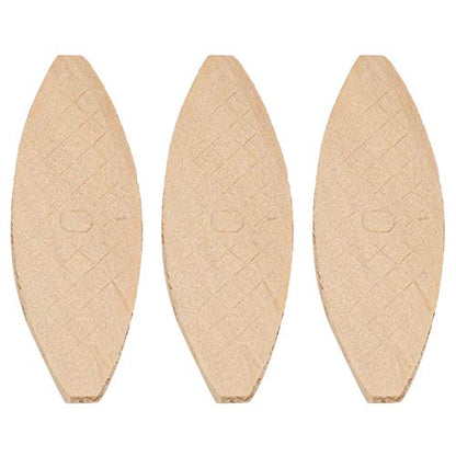Wood Biscuit, 100pcs Wood Joining Biscuits Wood Board Docking Tool 0# 10# 20# (0#)