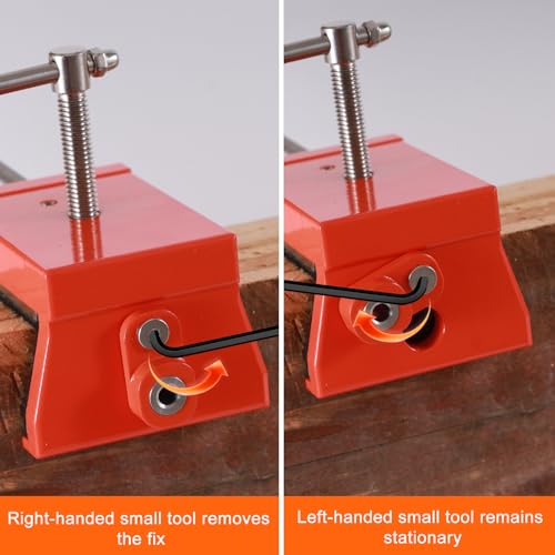 2PCS Cabinet Clamps Built-In Drill Aligner Cabinet Installation Tools with Pads and Alignment Plate, Cabinet Face Frame Alignment Tool