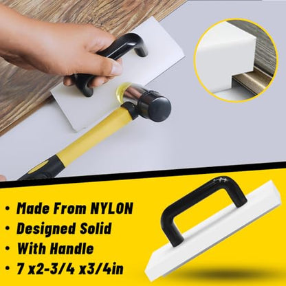 NACCOO Laminate Flooring Tools, 5in1 Floor Installation Kit for Vinyl Plank - size: 5pcs kit