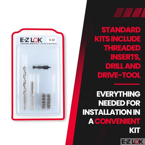 E-Z LOK Thread Repair Kit, 8-32 - size: 8-32, style: Stainless Steel