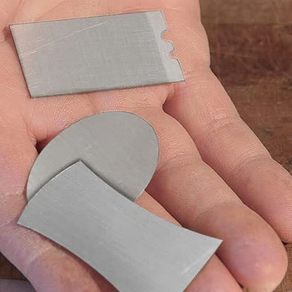 StewMac Scraper Blades, Set of 6 - size: Set of 6