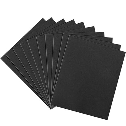 Sandpaper 240 Grit, Wet Dry Sand Paper 9 x 11 Inch - size: 9 x 11 Inch, style: 240Grit