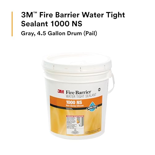 3M Fire Barrier Water Tight Sealant 1000 NS, Gray Color, Single Component