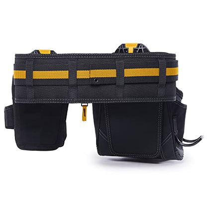 ToughBuilt ClipTech - 3-Piece Handyman Tool Belt Set, TB-CT-111-CP - size: Handyman Work Belt