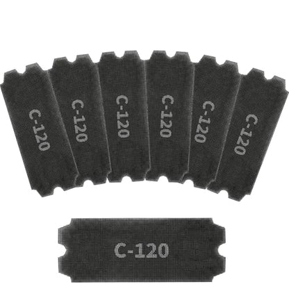 12PCS Dual-Sided Drywall Sanding Screens, 120 Grit, 4-3/16" x 11-1/4" - size: 120Grit-12pcs