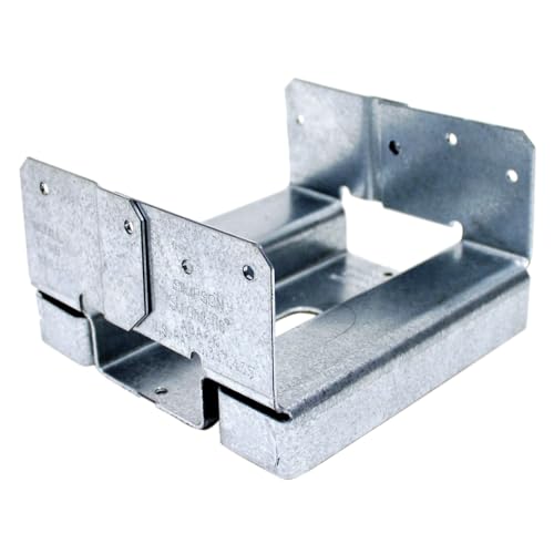 Simpson Strong-Tie ABA66Z ABA ZMAX Galvanized Adjustable Standoff Post Base for 6x6 (Pack of 10) - size: 10 Pack