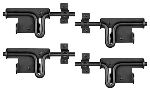 Slide Bolt Gate Latch, 4 Pack Heavy Duty Slide Latches - size: 4 Pack