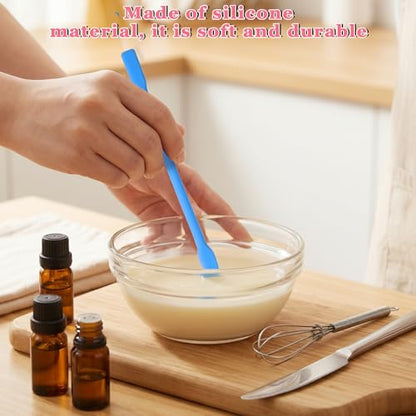 8 Pcs Silicone Stir Sticks, Reusable Epoxy Resin Mixing Sticks