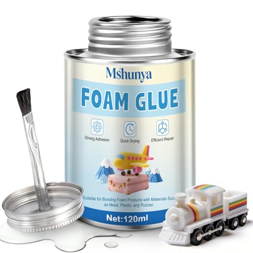 Foam Glue, Strong Adhesion, Quick-Drying, Transparent, Waterproof, Flexible