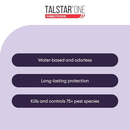 Talstar One Insecticide 1 Gallon | Powerful Bifenthrin Bug Spray Concentrate | Spider Control, Ants, Mosquitoes, Fleas and Perimeter Use | Control for Over 75 pests